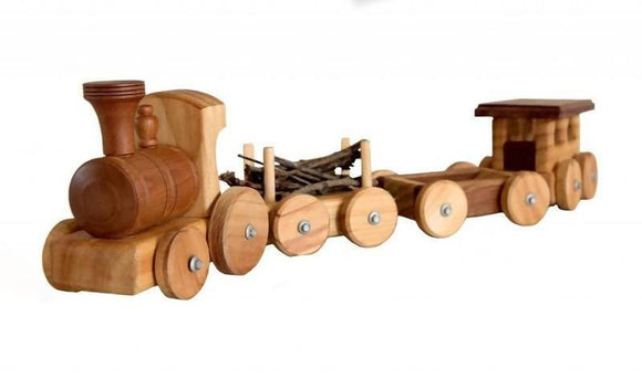 LARGE TRAIN WITH 3 WAGONS - madeinNZ.co.nz