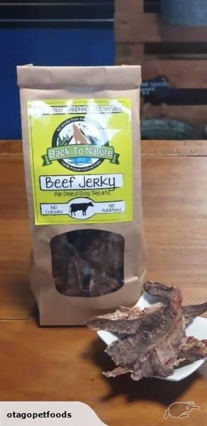Back To Nature - Beef Jerky Pet Treats - madeinNZ.co.nz