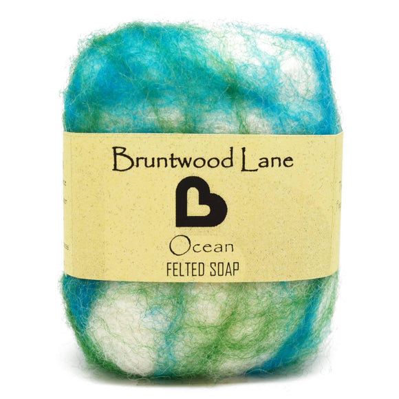 Ocean Felted Soap by Bruntwood Lane - madeinNZ.co.nz