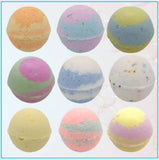 09 x LARGE BATH BOMBS - Rest & Relax