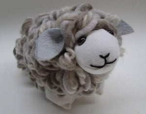 WOOLBERT Real wool toy sheep - madeinNZ.co.nz