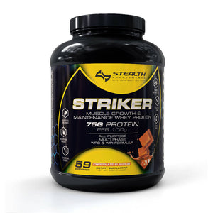 STEALTH STRIKER - PREMIUM WHEY CONCENTRATE & WHEY ISOLATE PROTEIN